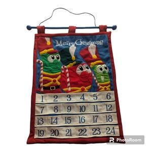 Veggie Tales Felt Christmas Advent Calendar
